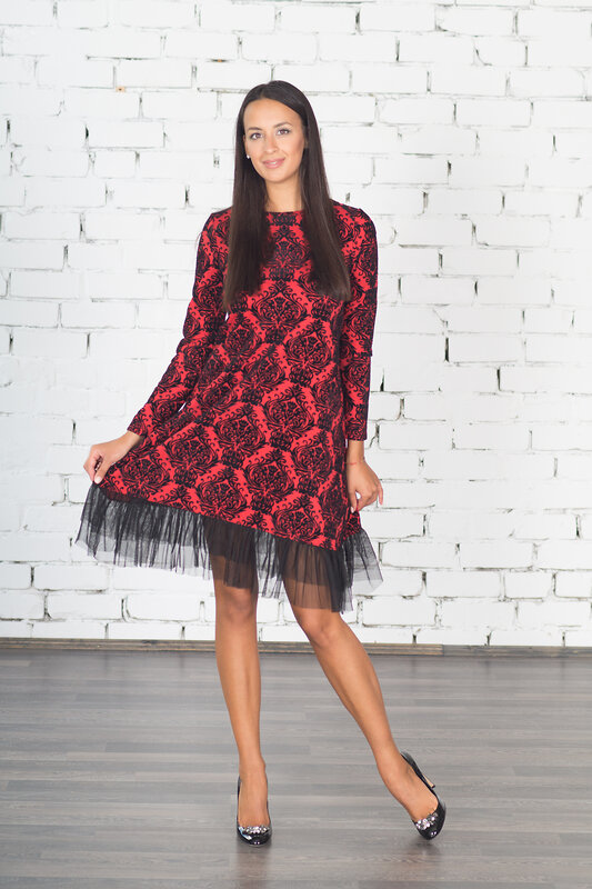 Raposa Платье 293486 067RED Красный