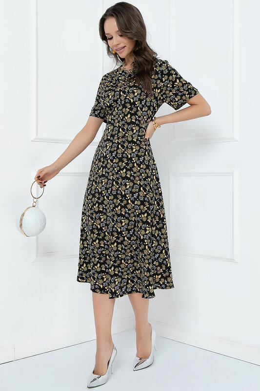 Bellovera Костюм 293556 8КС5129 чёрный, зелёный