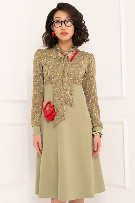 Bellovera Платье 293565 4П5130 хаки