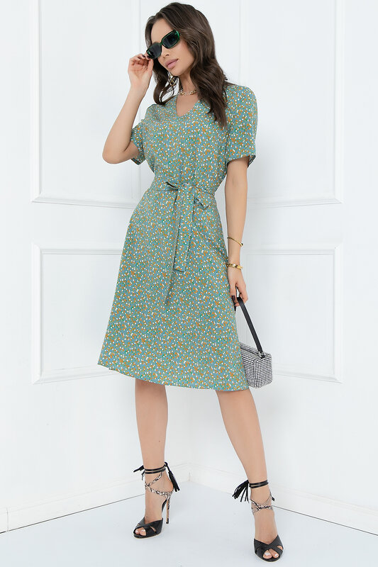 Bellovera Платье 293571 55П5119 зеленый