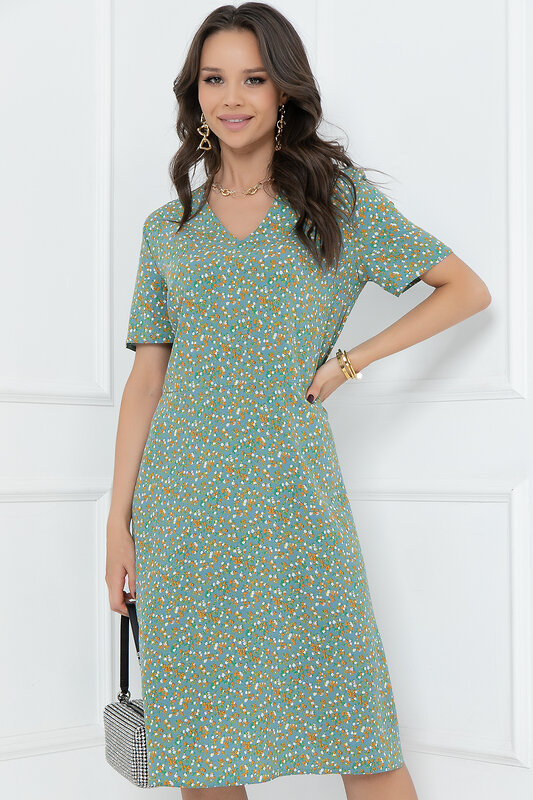 Bellovera Платье 293571 55П5119 зеленый