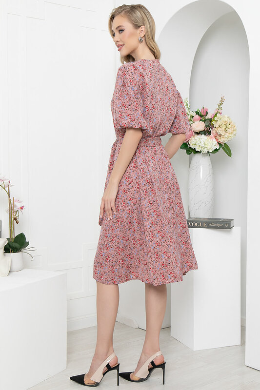 LT Collection Платье 293597 П5343 розовый