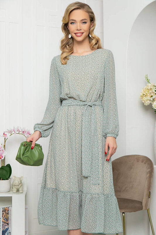 LT Collection Платье 296615 П5774 оливковый
