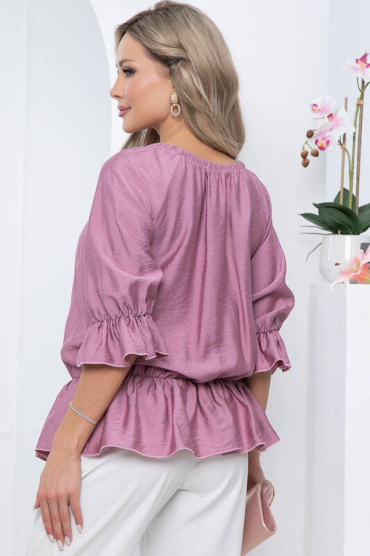 LT Collection Блуза 296624 Б5751 пыльно-розовый