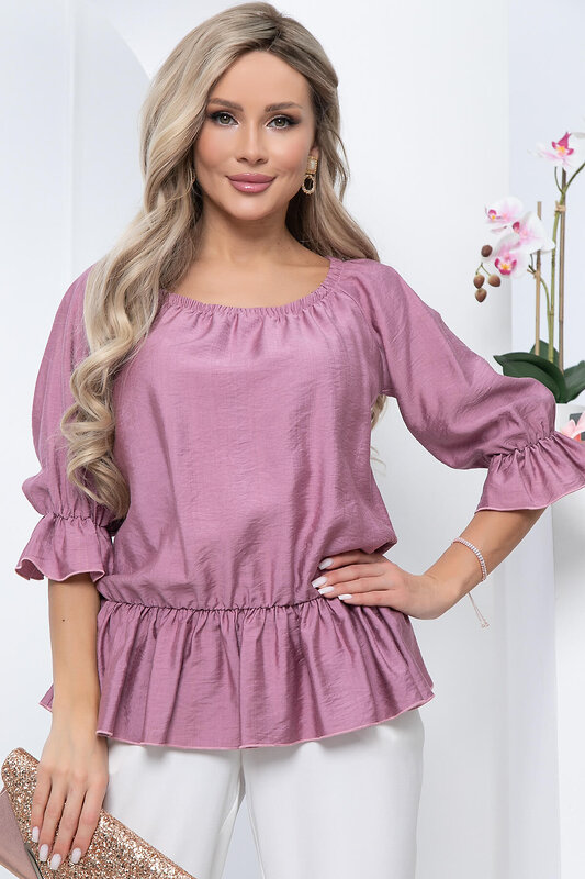 LT Collection Блуза 296624 Б5751 пыльно-розовый