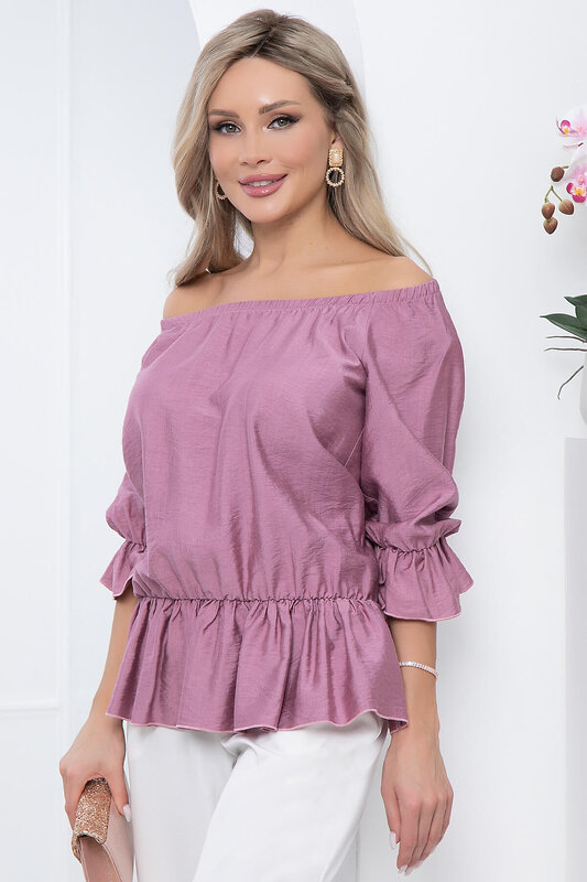LT Collection Блуза 296624 Б5751 пыльно-розовый