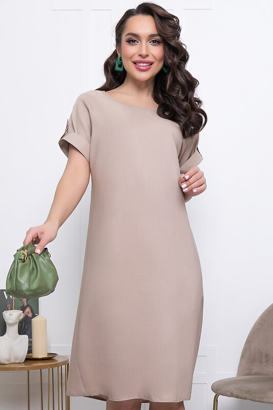 LT Collection Платье 297284 П5808 бежевый