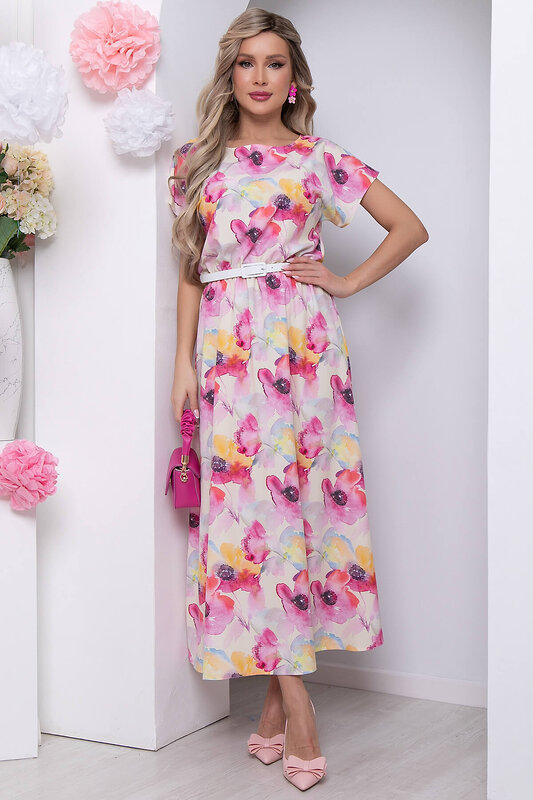 LT Collection Платье 297883 П5828 мультиколор