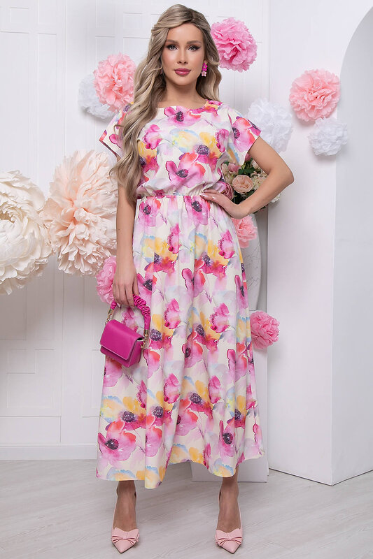 LT Collection Платье 297883 П5828 мультиколор