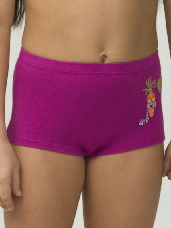 PELICAN Трусы 298289 GUHB3292(2) Пурпурный/персиковый