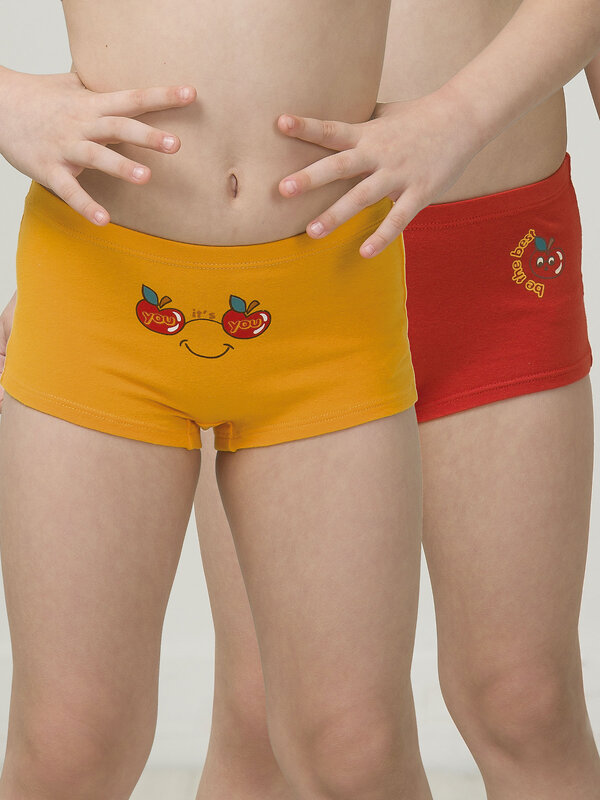 PELICAN Трусы 298291 GUHB3301(2) Красный/оранжевый