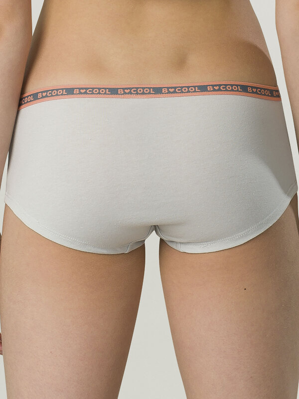 PELICAN Трусы 298296 GUHB4298(2) Персиковый/светло-серый