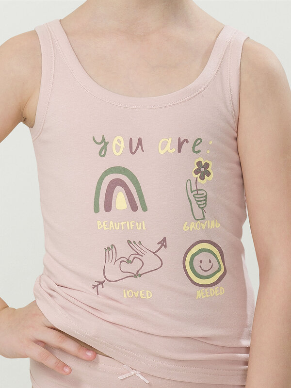 PELICAN Майка 298308 GUVD3300(2) Ванильный/пудра