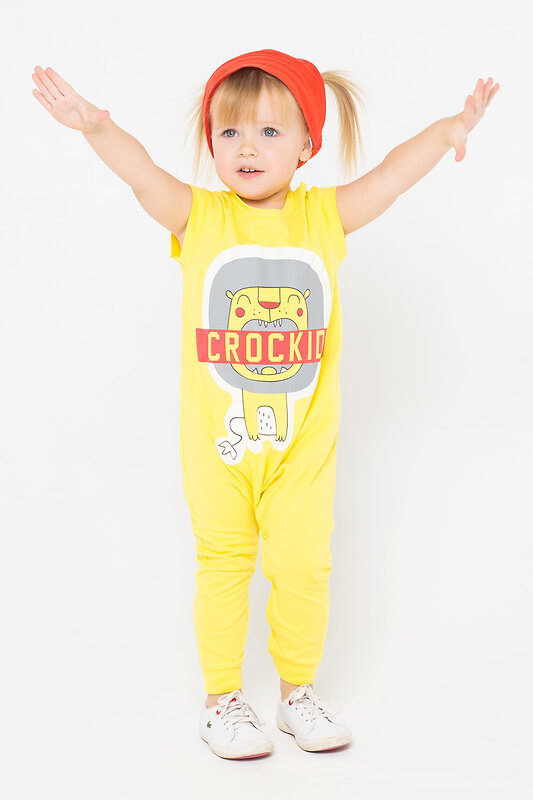 CROCKID Полукомбинезон 298392 КР 6198 сочный лимон