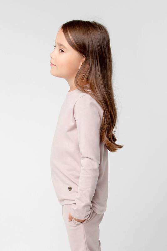 CROCKID Джемпер 298562 К 301970 кофейно-розовый
