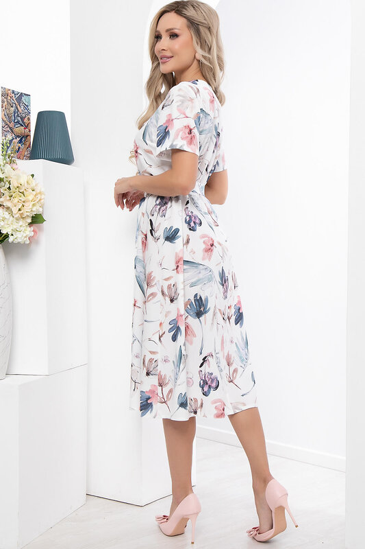 LT Collection Платье 298789 П5737 белый