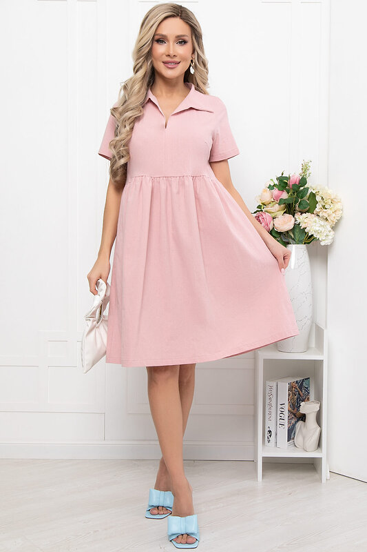 LT Collection Платье 301522 П5885 пыльно-розовый