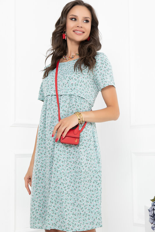 Bellovera Платье 301534 68П5295 мятный