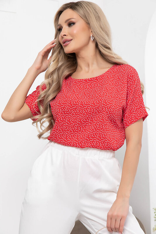 LT Collection Блуза 301686 Б6033 красный