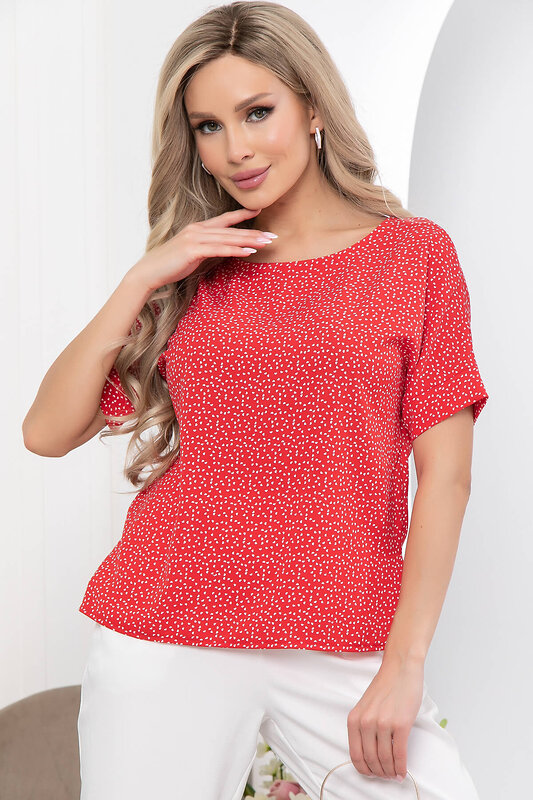 LT Collection Блуза 301686 Б6033 красный