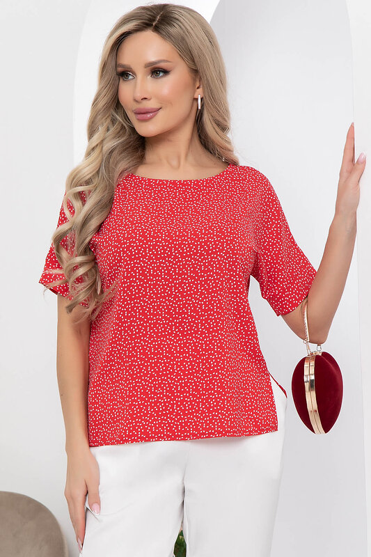 LT Collection Блуза 301686 Б6033 красный