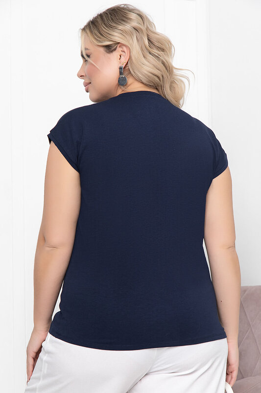LT Collection Блуза 301688 Б6026 синий