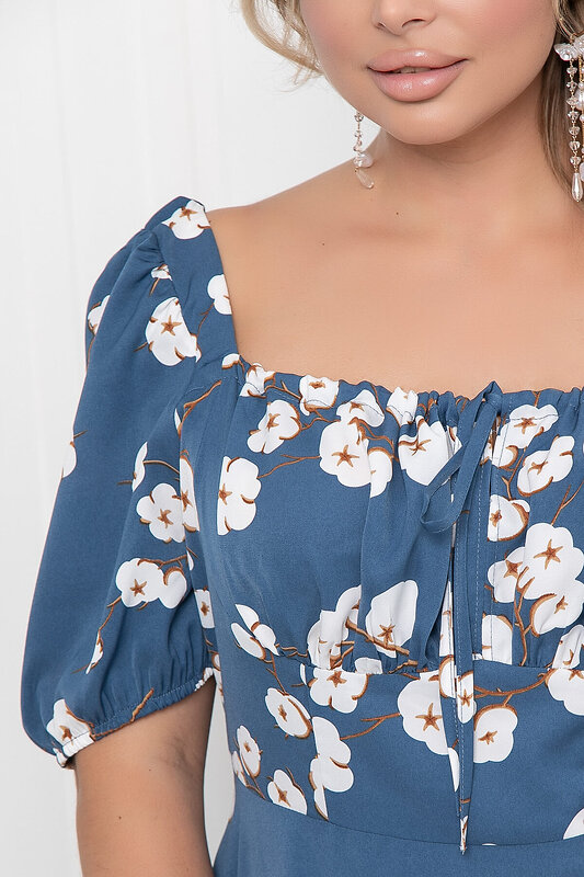 LT Collection Платье 301704 П5892 джинсовый