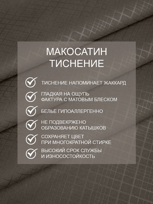 TEXREPUBLIC КПБ ЕВРО 301878 58260 Коричневый
