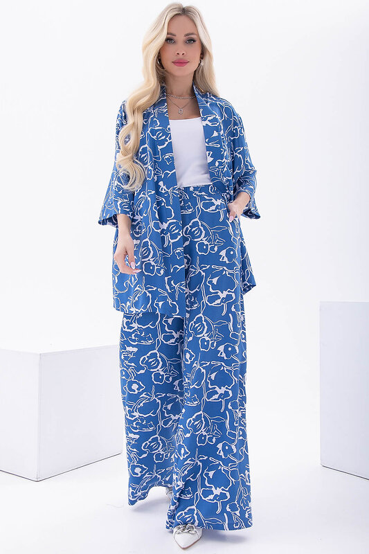 LT Collection Костюм 302092 К6004 синий