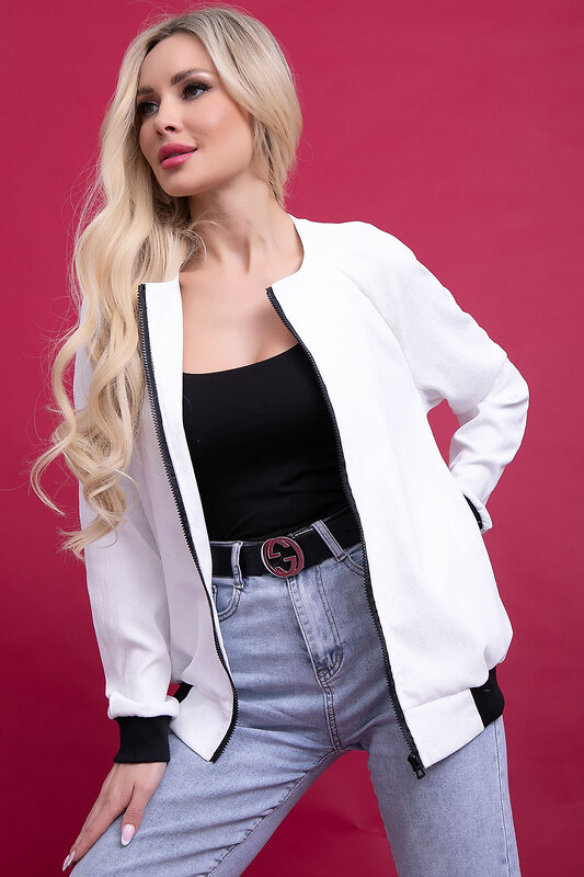 LT Collection Бомбер 302102 Б6060 белый