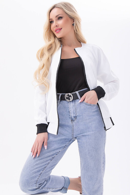 LT Collection Бомбер 302102 Б6060 белый