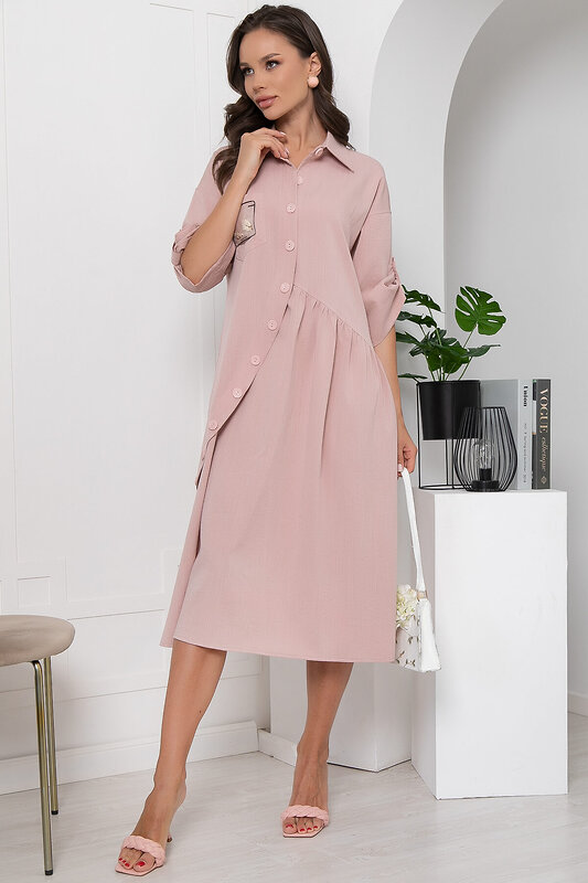 LT Collection Платье 302231 П5943 пыльно-розовый