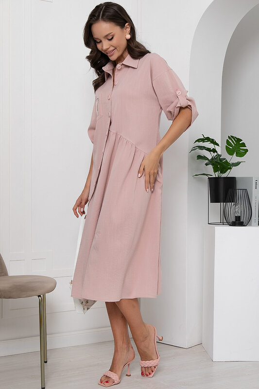 LT Collection Платье 302231 П5943 пыльно-розовый