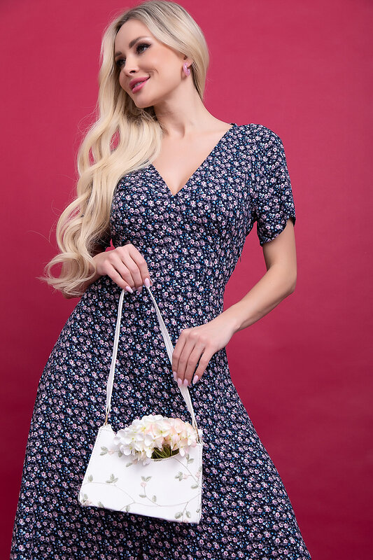 LT Collection Платье 302483 П5991 темно-синий