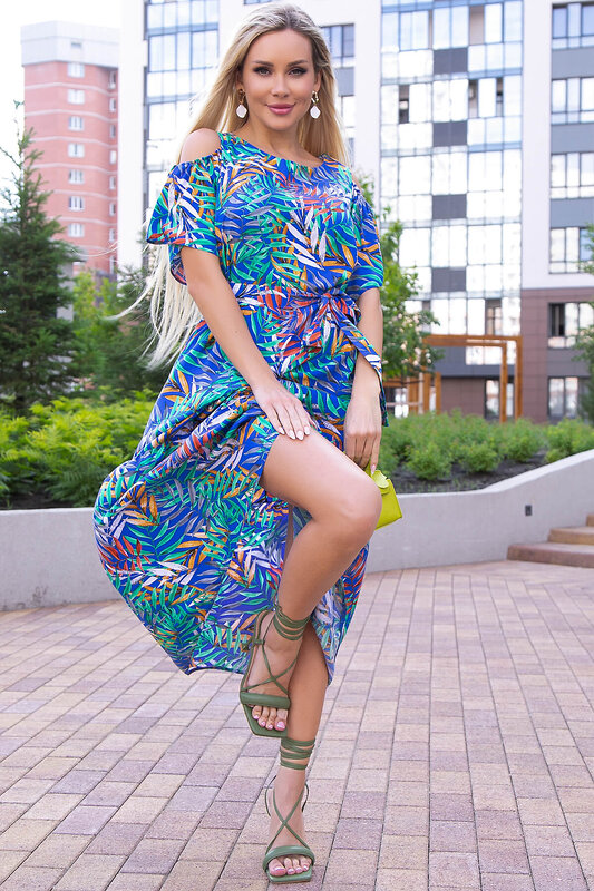 LT Collection Платье 303254 П6069 мультиколор