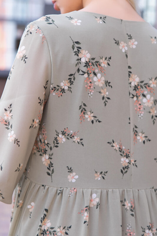 LT Collection Платье 303269 П6073 оливковый