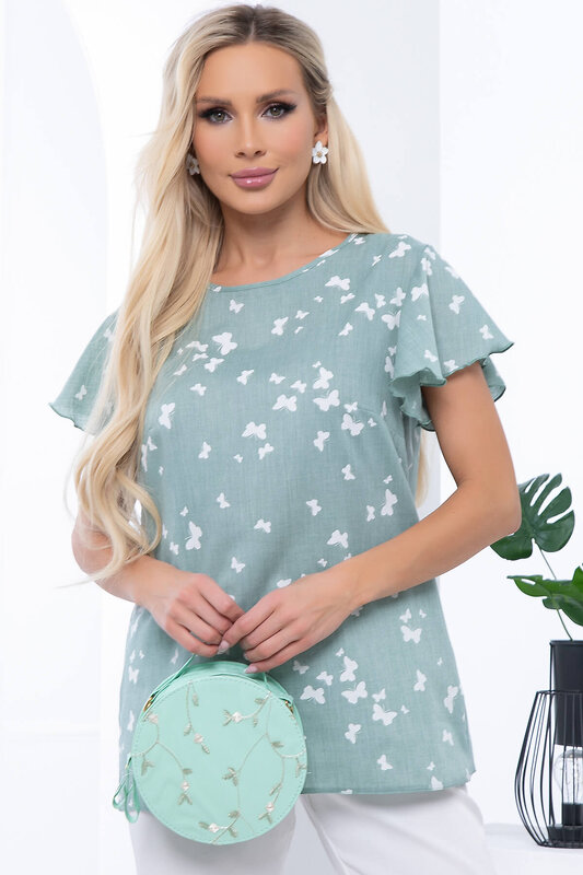 LT Collection Блуза 304907 Б6778 мятный