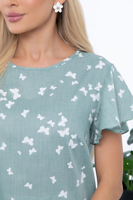 LT Collection Блуза 304907 Б6778 мятный