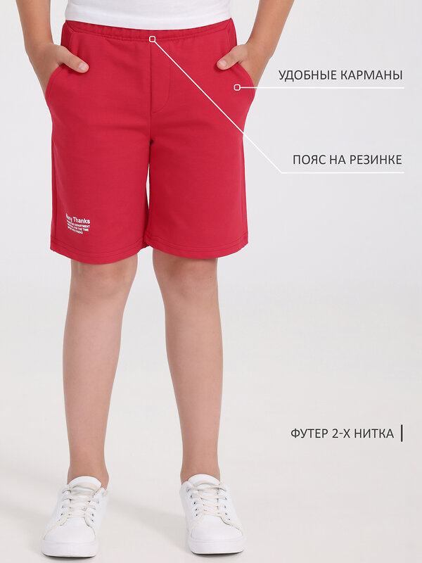 Апрель Шорты 305855 1ПШК4363258 красный
