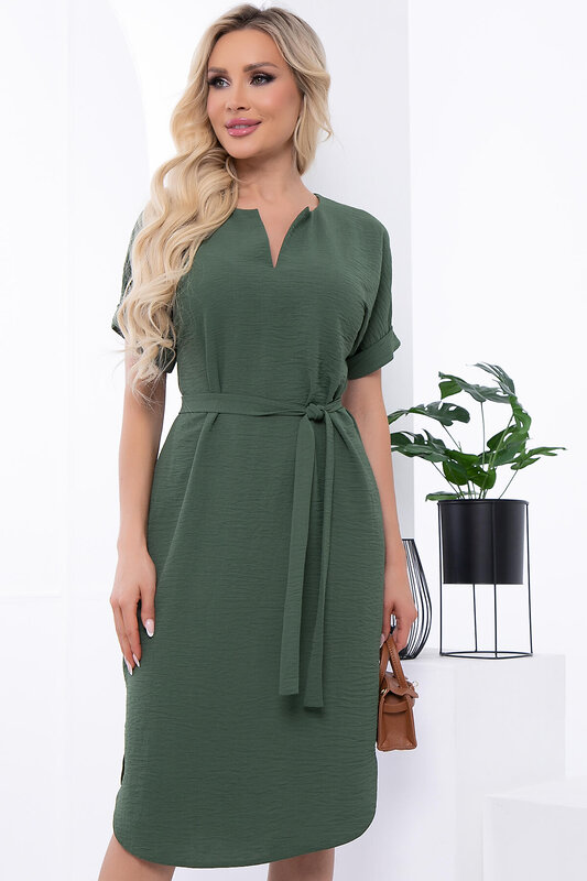 LT Collection Платье 306008 П7053 хаки