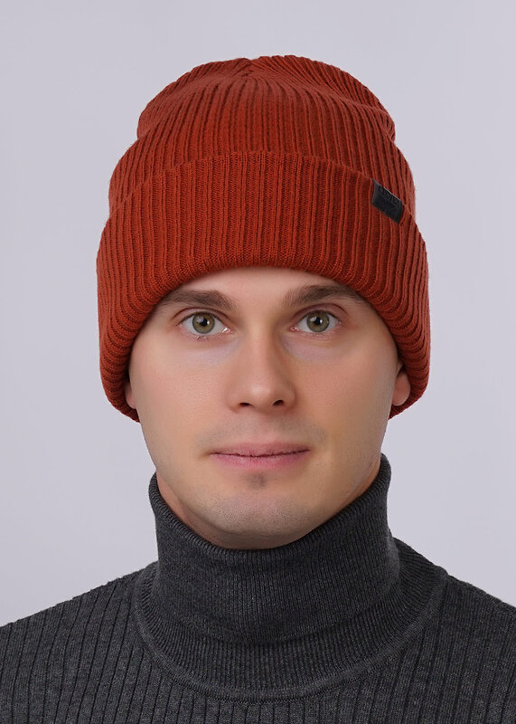 CLEVER Шапка 306692 423565аш терракотовый