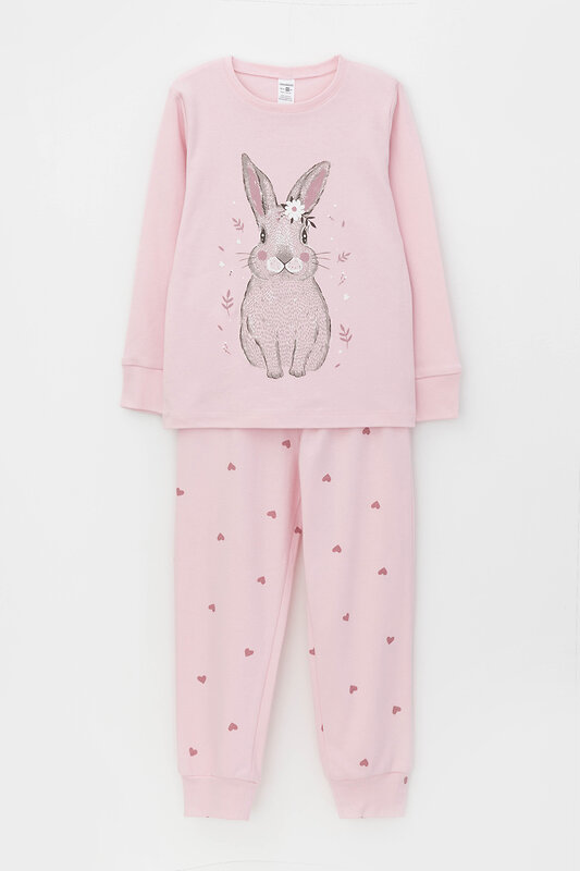 CROCKID Пижама 310037 К 1541 розовый