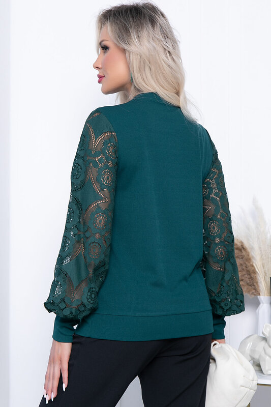 LT Collection Джемпер 310948 Б7129 изумрудный