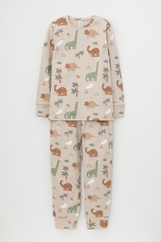 CROCKID Пижама 311354 К 1552 бежевый