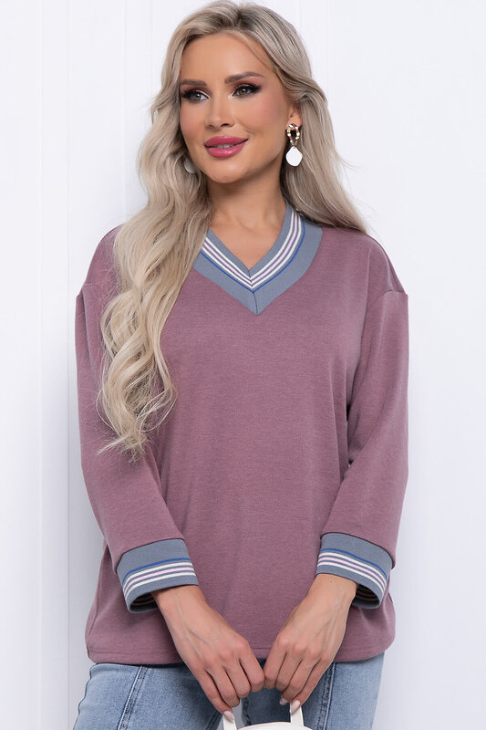 LT Collection Джемпер 313072 Б7279 пыльно-розовый