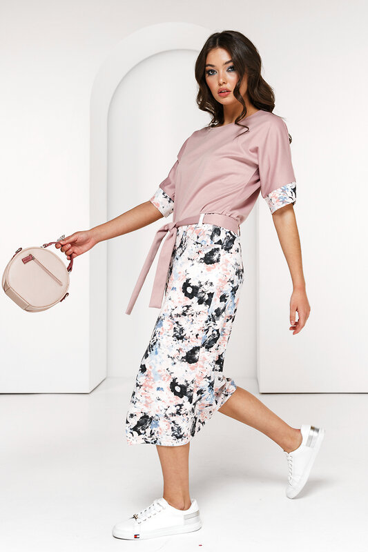 LT Collection Платье 318137 П2149 пудра (нежно-розовый)