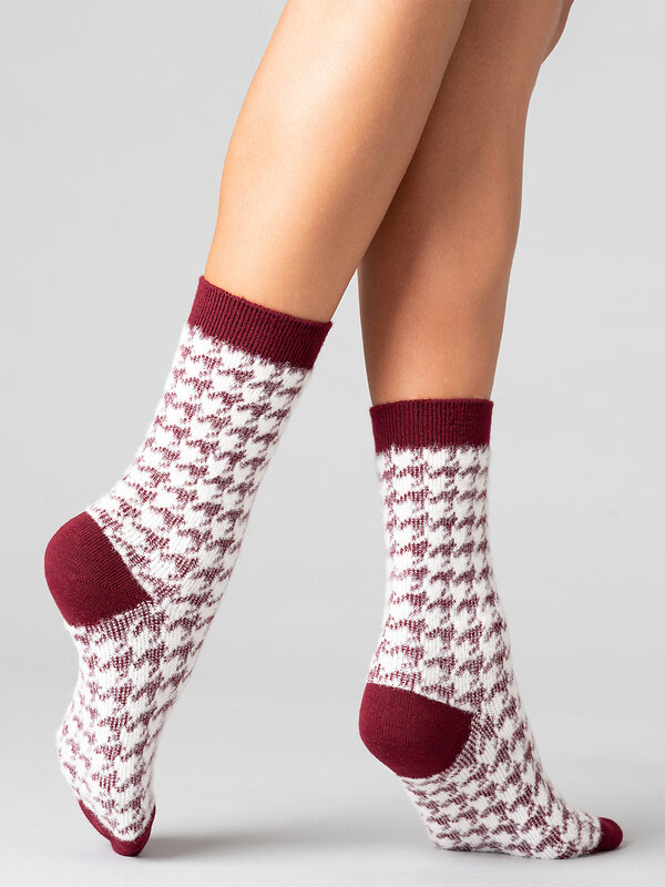 JS Giulia Носки 318465 WS3 WOOL 2301 bordo