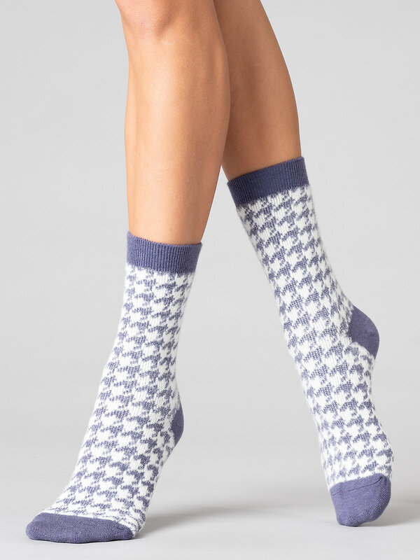 JS Giulia Носки 318470 WS3 WOOL 2301 viola