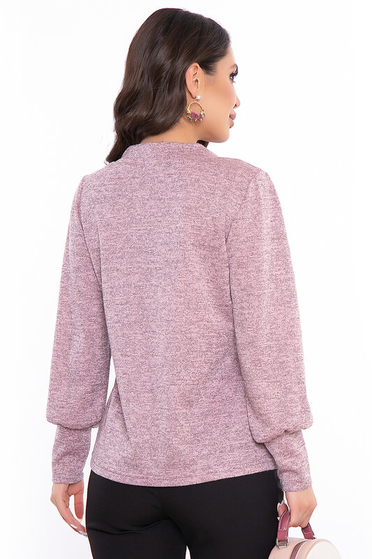 LT Collection Джемпер 318614 Б2883 розовый меланж