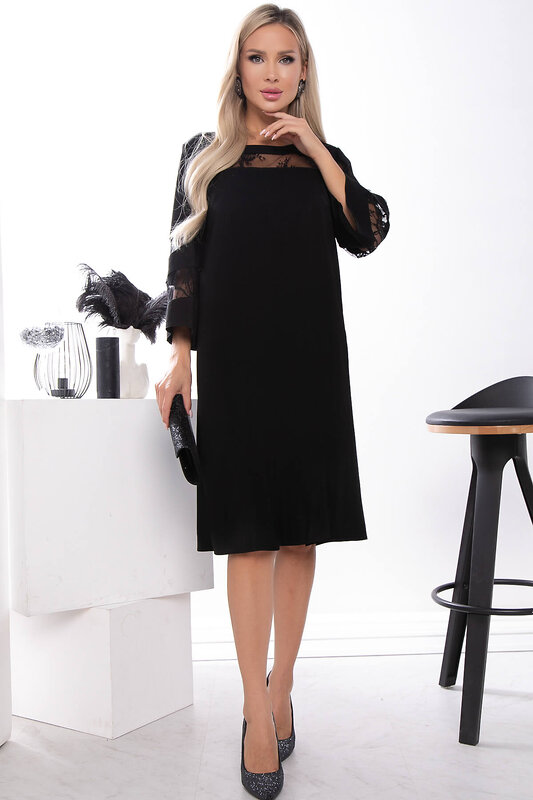 LT Collection Платье 318626 П7617 чёрный